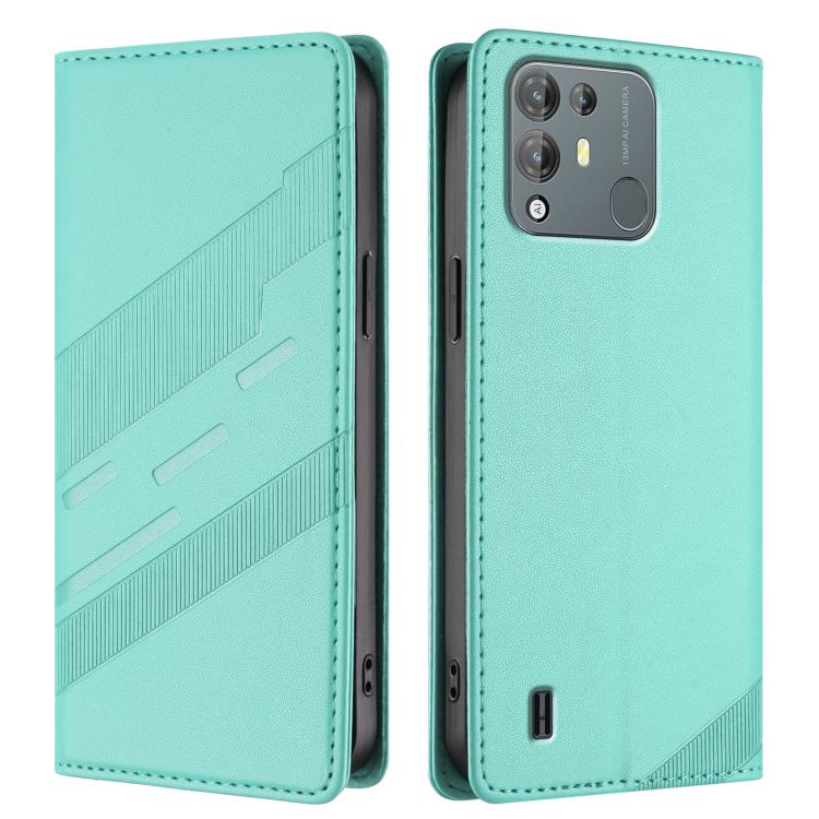 For Blackview A55 Pro Embossed Multi-functional Wallet Retro Leather Phone Case