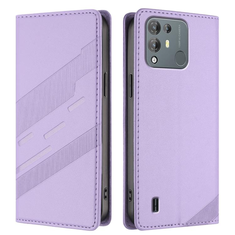 For Blackview A55 Pro Embossed Multi-functional Wallet Retro Leather Phone Case