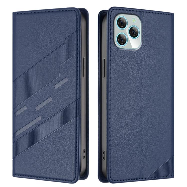 For Blackview A95 Embossed Multi-functional Wallet Retro Leather Phone Case