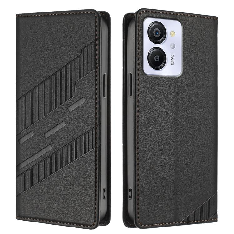 For Blackview Color 8 Embossed Multi-functional Wallet Retro Leather Phone Case