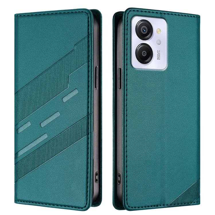 For Blackview Color 8 Embossed Multi-functional Wallet Retro Leather Phone Case