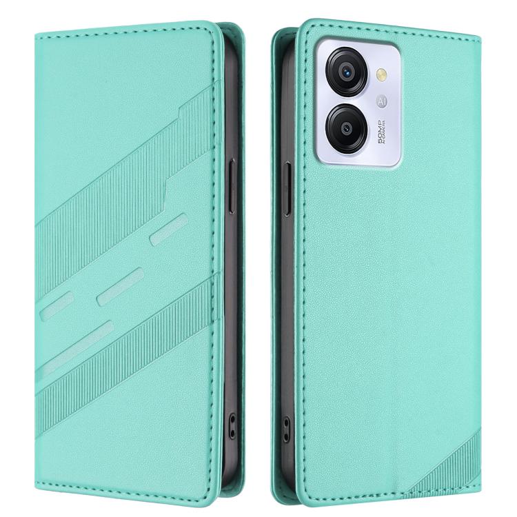 For Blackview Color 8 Embossed Multi-functional Wallet Retro Leather Phone Case
