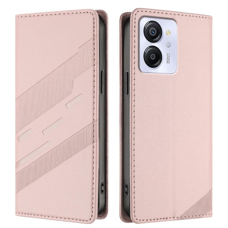 For Blackview Color 8 Embossed Multi-functional Wallet Retro Leather Phone Case