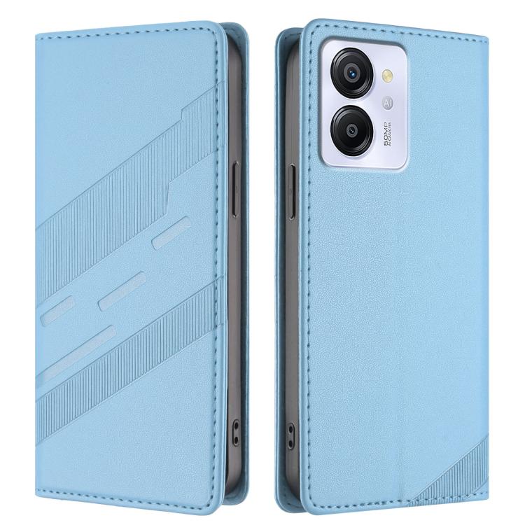 For Blackview Color 8 Embossed Multi-functional Wallet Retro Leather Phone Case