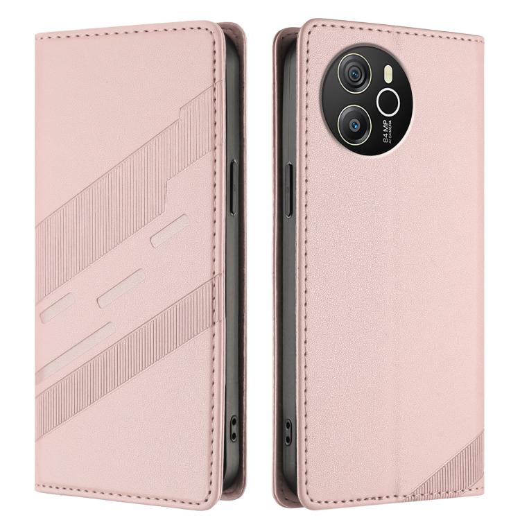 For Blackview Shark 8 Embossed Multi-functional Wallet Retro Leather Phone Case