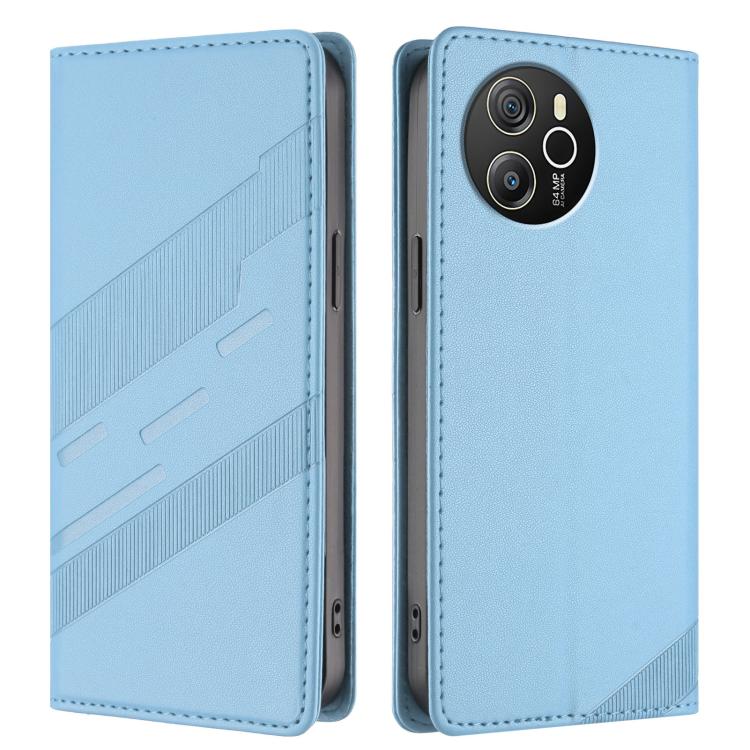 For Blackview Shark 8 Embossed Multi-functional Wallet Retro Leather Phone Case
