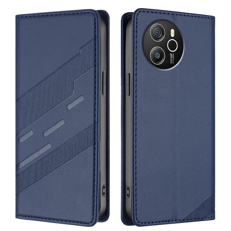For Blackview Shark 8 Embossed Multi-functional Wallet Retro Leather Phone Case