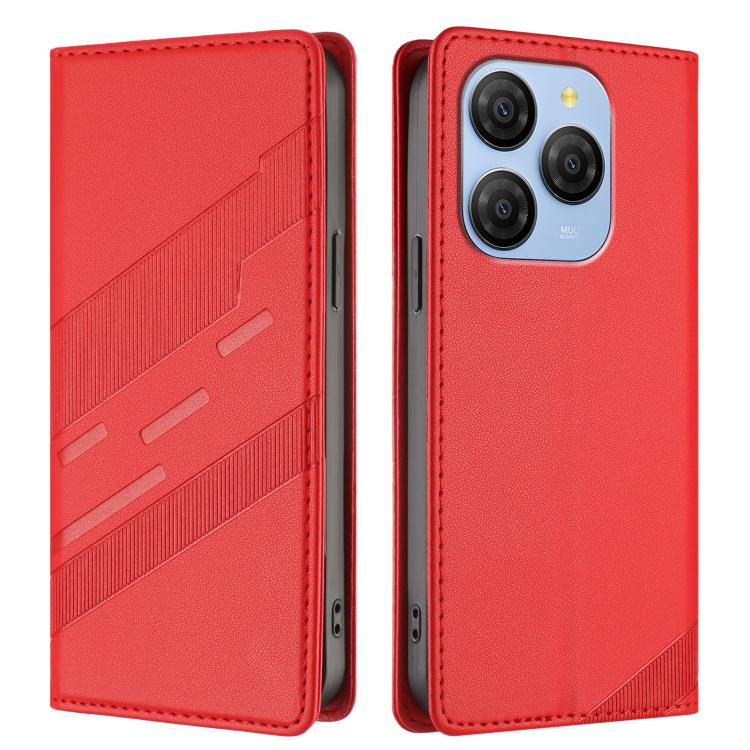 For Blackview Shark 9 Embossed Multi-functional Wallet Retro Leather Phone Case