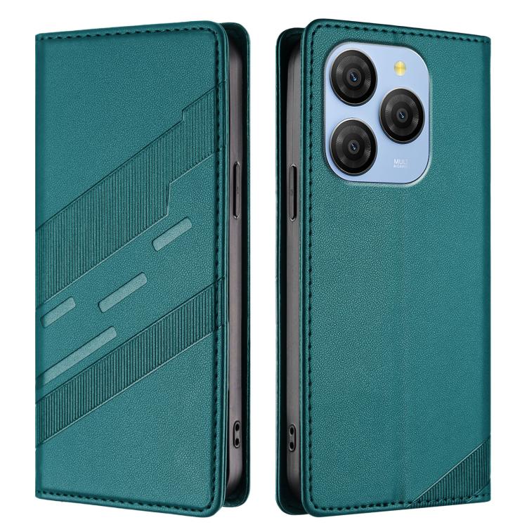 For Blackview Shark 9 Embossed Multi-functional Wallet Retro Leather Phone Case