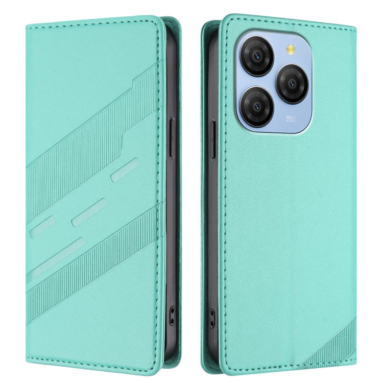 For Blackview Shark 9 Embossed Multi-functional Wallet Retro Leather Phone Case