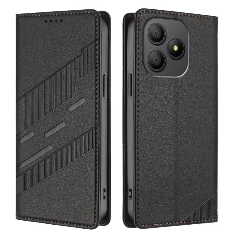 For Blackview Wave 9C Embossed Multi-functional Wallet Retro Leather Phone Case
