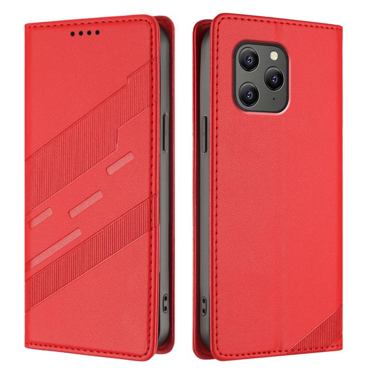 For Blackview BV5300 / BV5300 Pro Embossed Multi-functional Wallet Retro Leather Phone Case