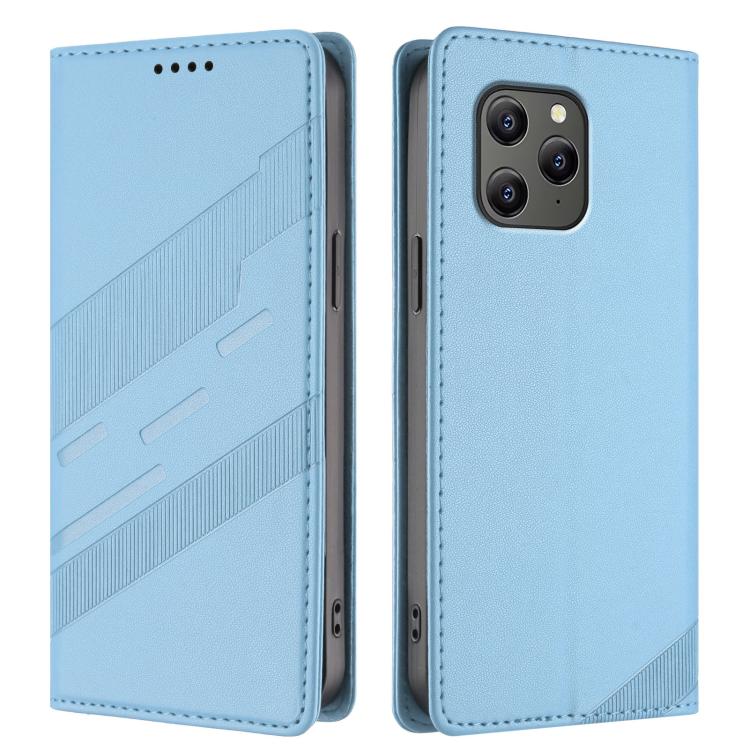 For Blackview BV5300 / BV5300 Pro Embossed Multi-functional Wallet Retro Leather Phone Case