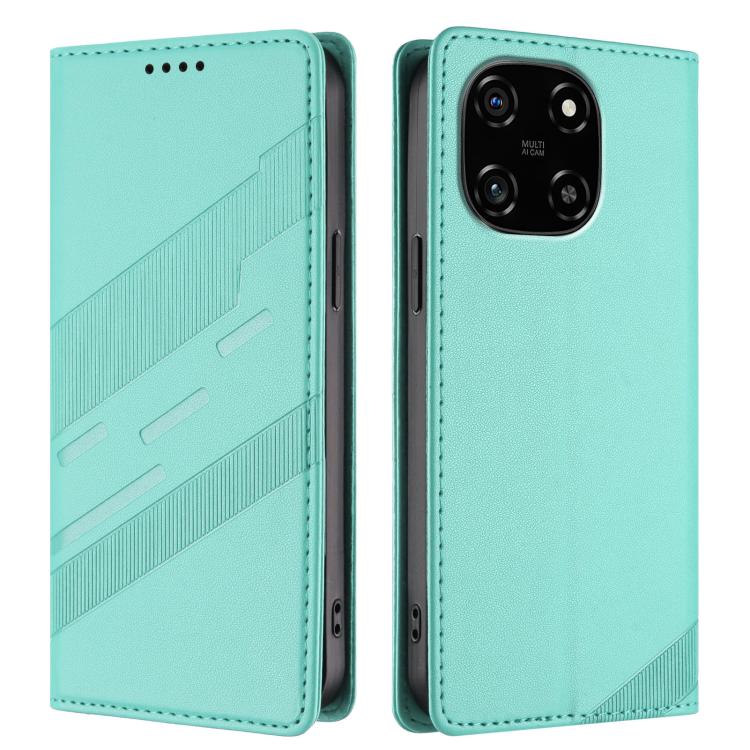 For Blackview Color 6 Embossed Multi-functional Wallet Retro Leather Phone Case