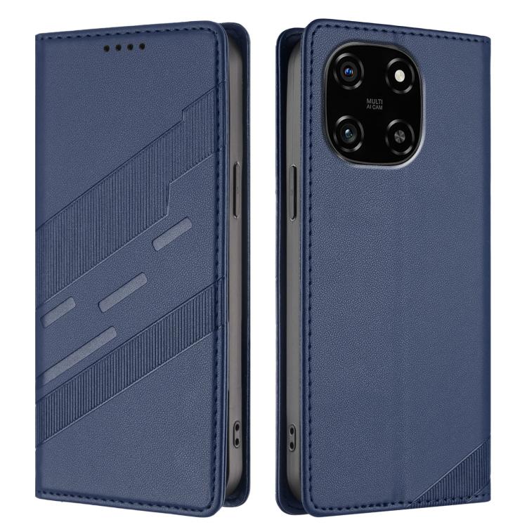 For Blackview Color 6 Embossed Multi-functional Wallet Retro Leather Phone Case
