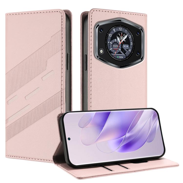 For Cubot A30 Embossed Multi-functional Wallet Retro Leather Phone Case