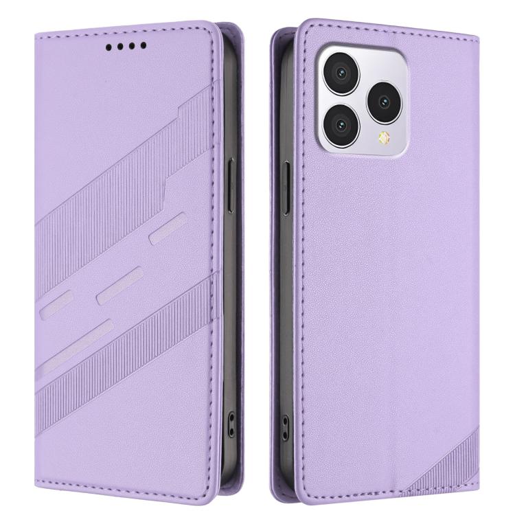 For Cubot A40 Embossed Multi-functional Wallet Retro Leather Phone Case