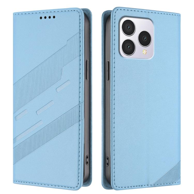For Cubot A40 Embossed Multi-functional Wallet Retro Leather Phone Case