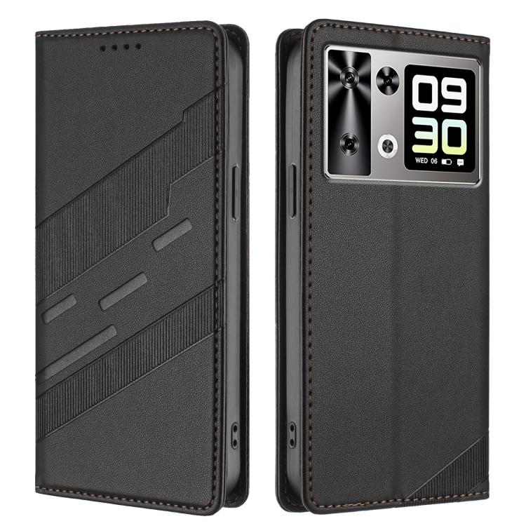 For Cubot P90 Embossed Multi-functional Wallet Retro Leather Phone Case