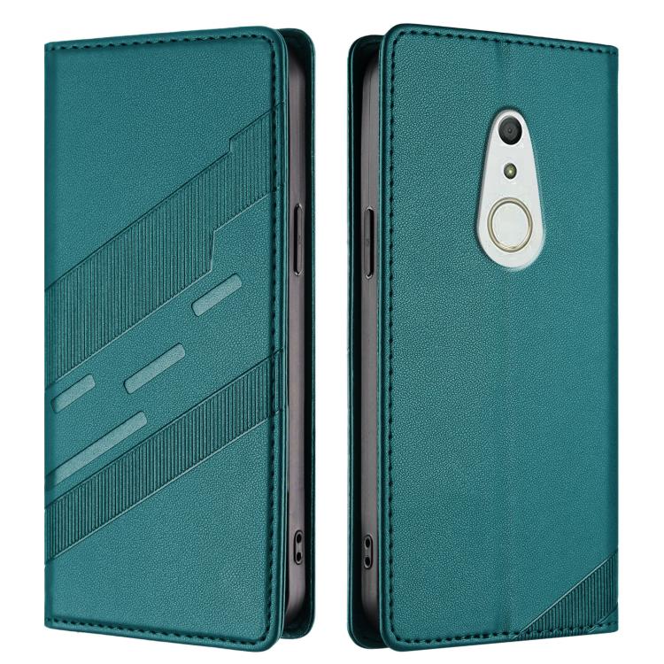 For Fujitsu Arrows Be4 / F-41A Embossed Multi-functional Wallet Retro Leather Phone Case