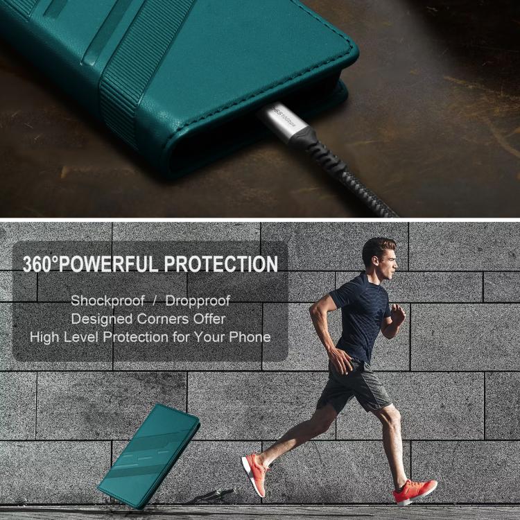 For Fujitsu Arrows Be4 / F-41A Embossed Multi-functional Wallet Retro Leather Phone Case