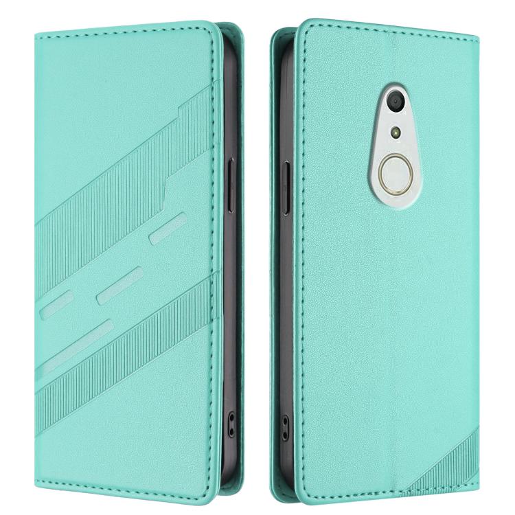 For Fujitsu Arrows Be4 / F-41A Embossed Multi-functional Wallet Retro Leather Phone Case