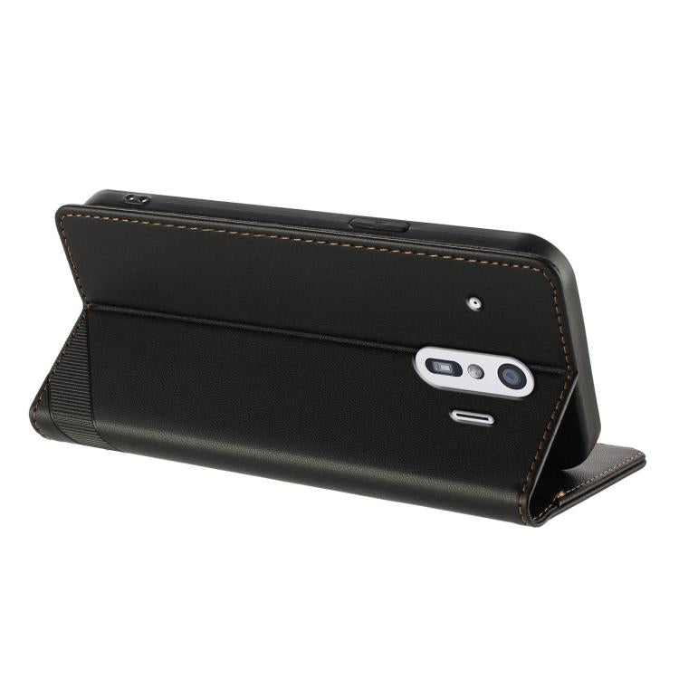 For Fujitsu Arrows F-42A Embossed Multi-functional Wallet Retro Leather Phone Case