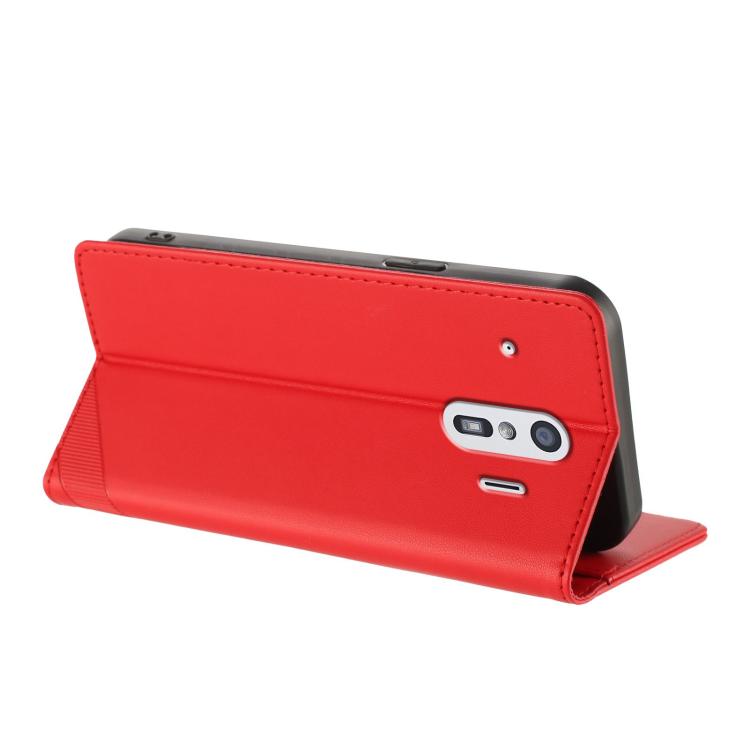 For Fujitsu Arrows F-42A Embossed Multi-functional Wallet Retro Leather Phone Case