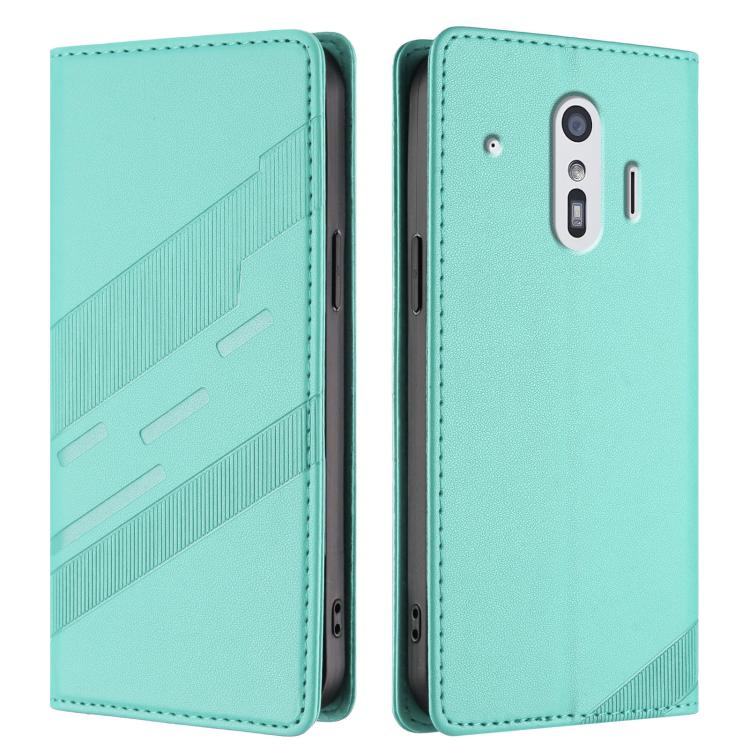 For Fujitsu Arrows F-42A Embossed Multi-functional Wallet Retro Leather Phone Case