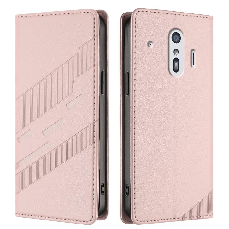 For Fujitsu Arrows F-42A Embossed Multi-functional Wallet Retro Leather Phone Case