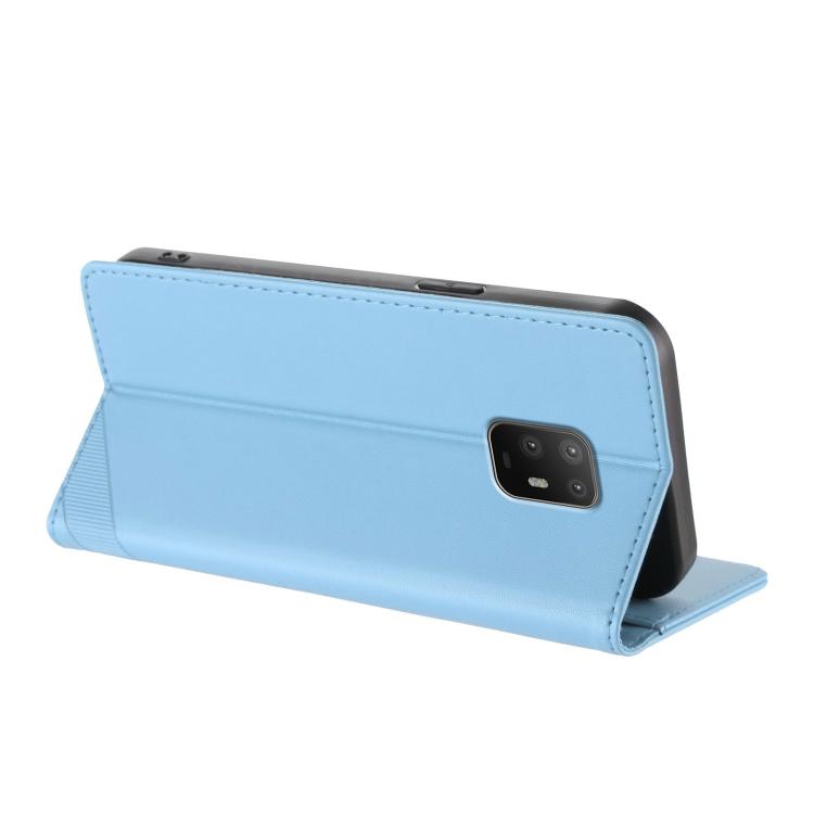 For Fujitsu Arrows 5G F-51A Embossed Multi-functional Wallet Retro Leather Phone Case