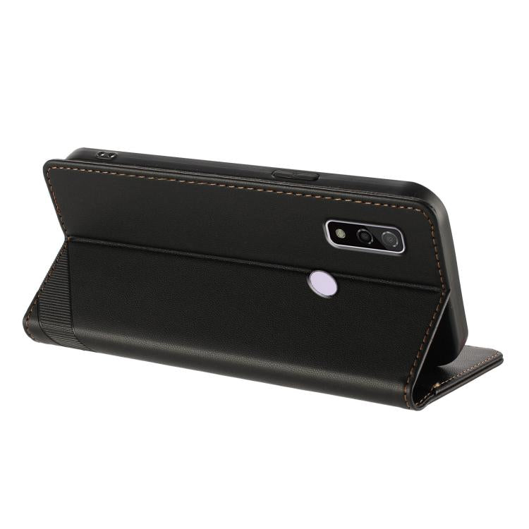 For Fujitsu Arrows F-51B Embossed Multi-functional Wallet Retro Leather Phone Case