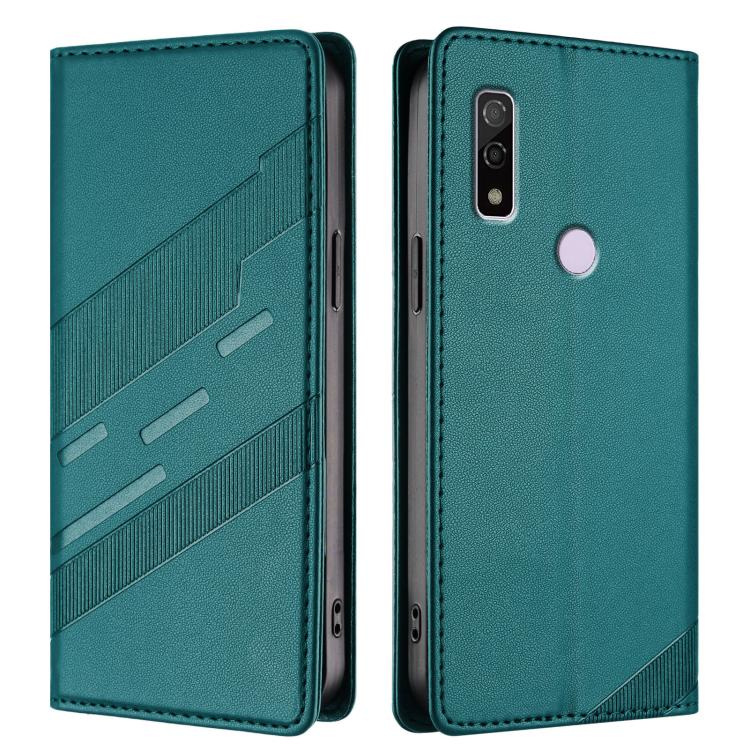 For Fujitsu Arrows F-51B Embossed Multi-functional Wallet Retro Leather Phone Case