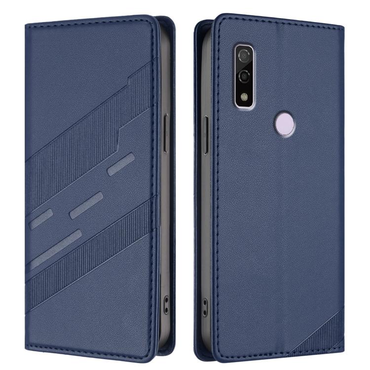 For Fujitsu Arrows F-51B Embossed Multi-functional Wallet Retro Leather Phone Case