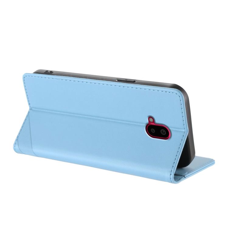 For Fujitsu Arrows F-52B Embossed Multi-functional Wallet Retro Leather Phone Case