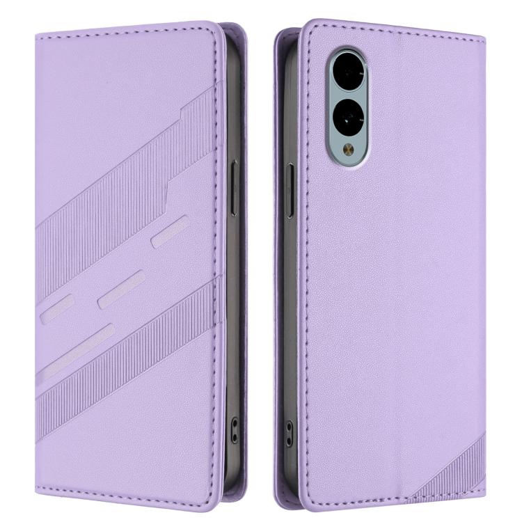 For Fujitsu Arrows We2 / F-52E Embossed Multi-functional Wallet Retro Leather Phone Case