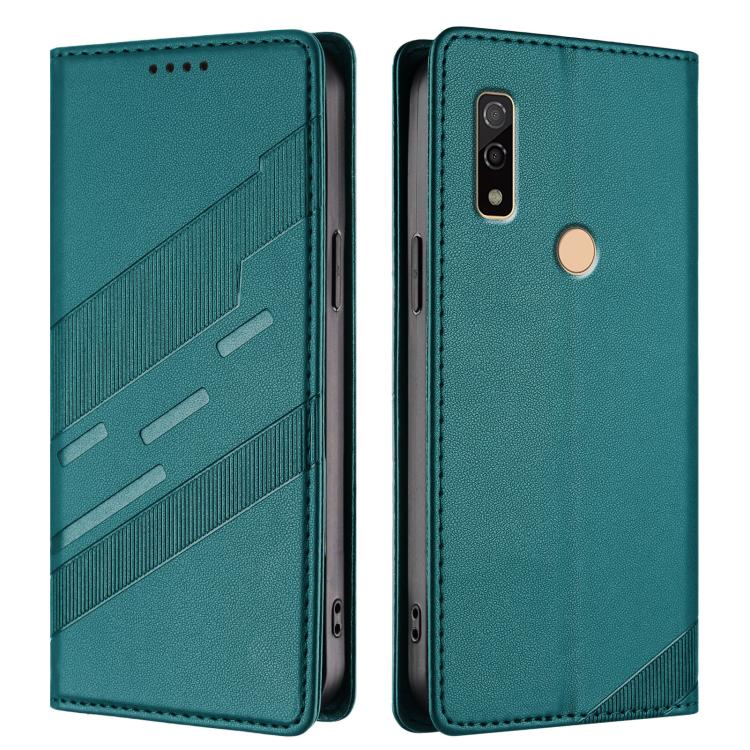 For Fujitsu Arrows We3 Embossed Multi-functional Wallet Retro Leather Phone Case