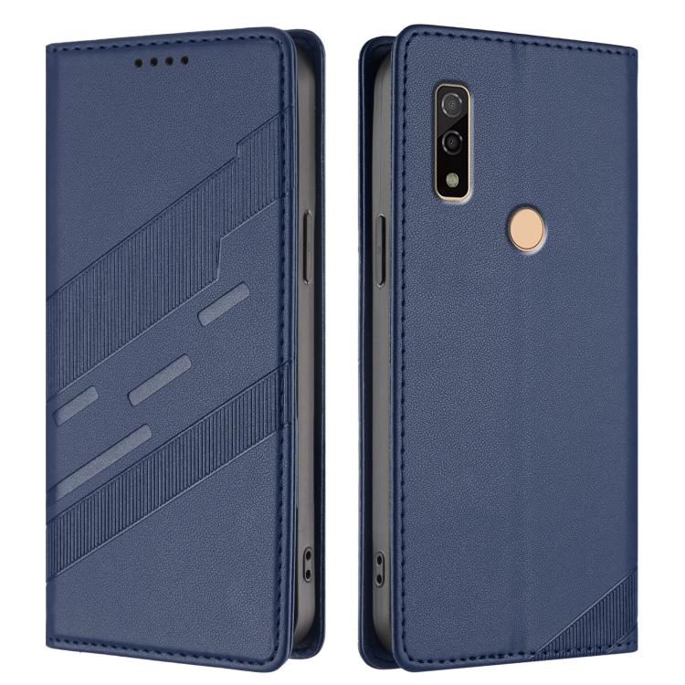 For Fujitsu Arrows We3 Embossed Multi-functional Wallet Retro Leather Phone Case
