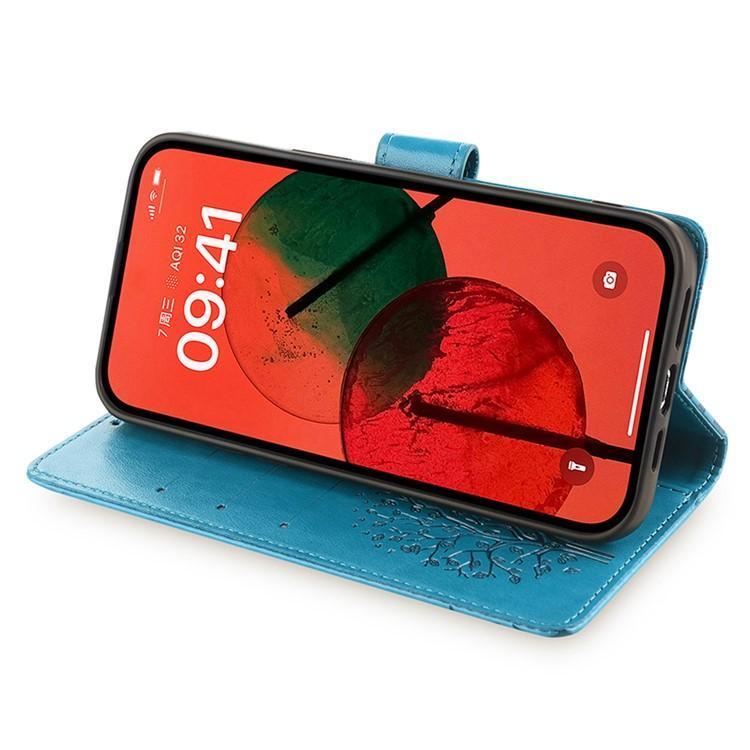 For Redmi K80 Ultra Tree & Deer Embossed Leather Phone Case