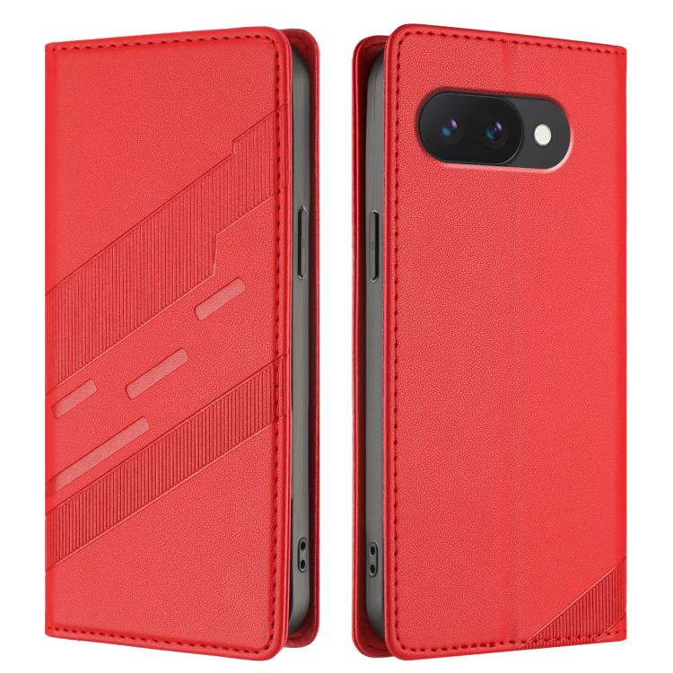 For Google Pixel 9a Embossed Multi-functional Wallet Retro Leather Phone Case