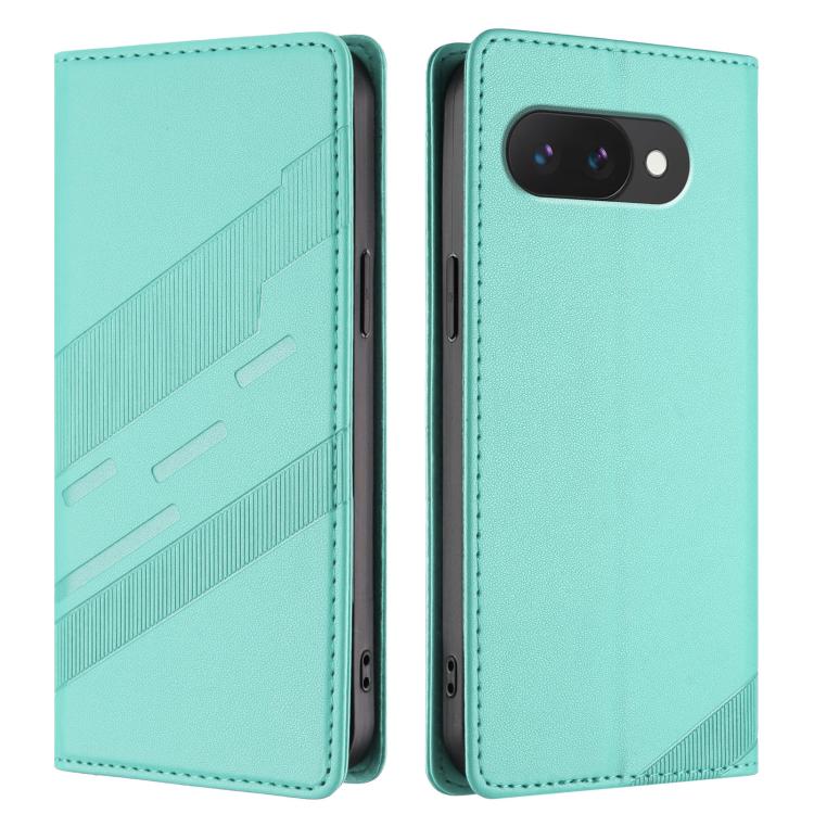 For Google Pixel 9a Embossed Multi-functional Wallet Retro Leather Phone Case