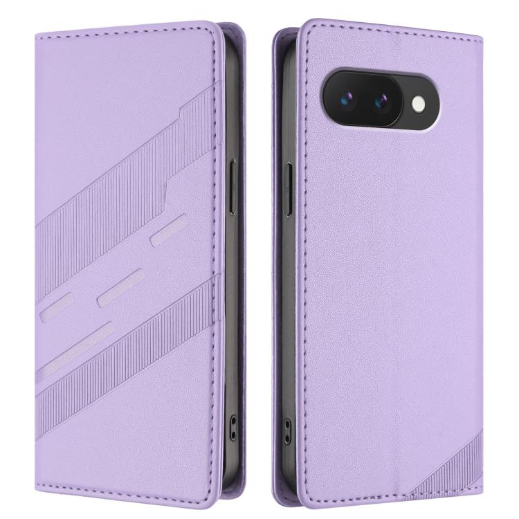 For Google Pixel 9a Embossed Multi-functional Wallet Retro Leather Phone Case