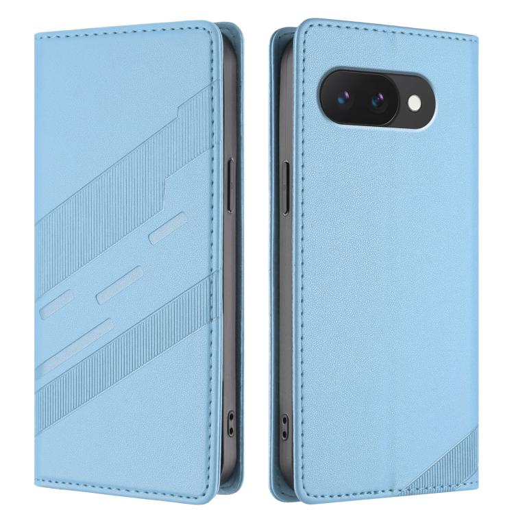 For Google Pixel 9a Embossed Multi-functional Wallet Retro Leather Phone Case