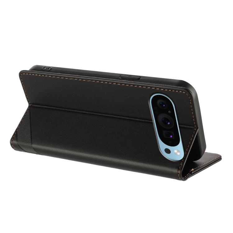 For Google Pixel 9 Embossed Multi-functional Wallet Retro Leather Phone Case
