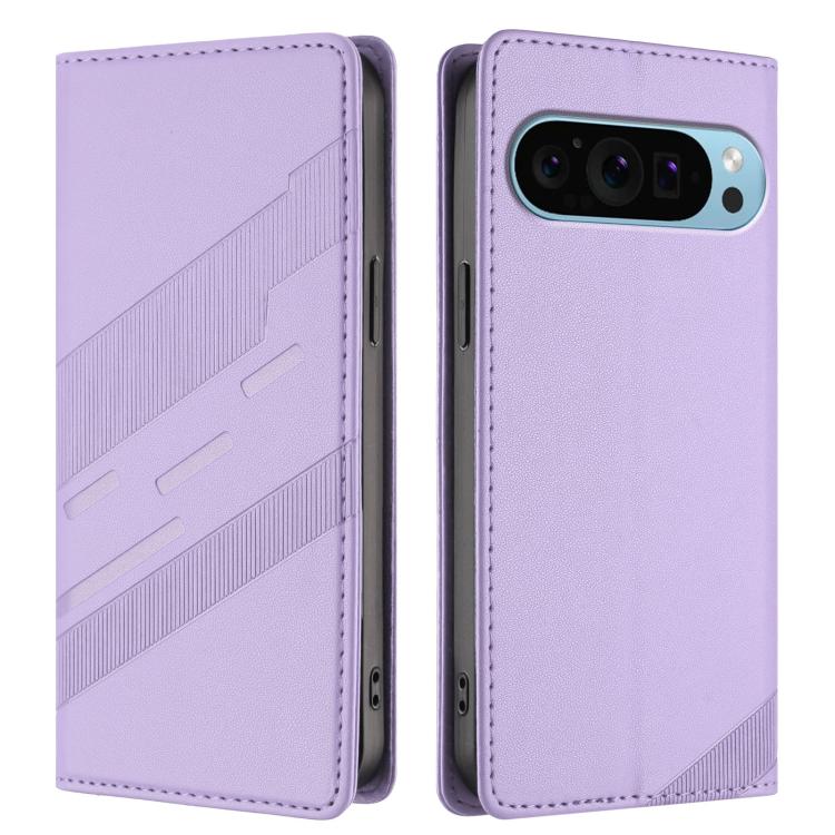 For Google Pixel 9 Embossed Multi-functional Wallet Retro Leather Phone Case