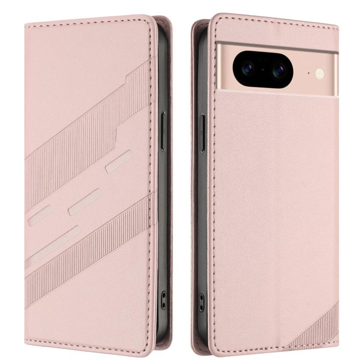 For Google Pixel 8a Embossed Multi-functional Wallet Retro Leather Phone Case