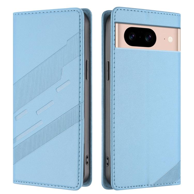 For Google Pixel 8a Embossed Multi-functional Wallet Retro Leather Phone Case