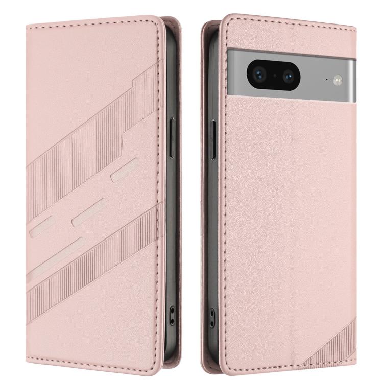 For Google Pixel 7 Embossed Multi-functional Wallet Retro Leather Phone Case