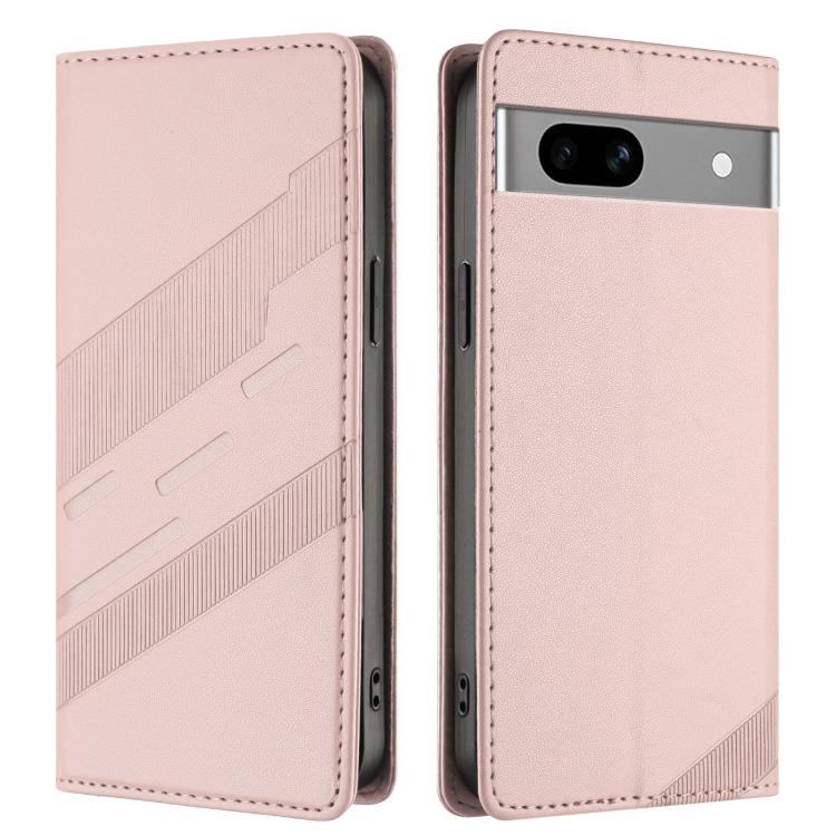 For Google Pixel 7a Embossed Multi-functional Wallet Retro Leather Phone Case