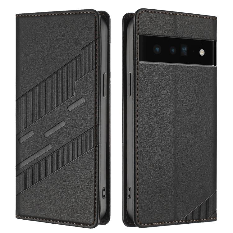 For Google Pixel 6 Pro Embossed Multi-functional Wallet Retro Leather Phone Case